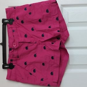 Pink shorts, size 11 juniors
